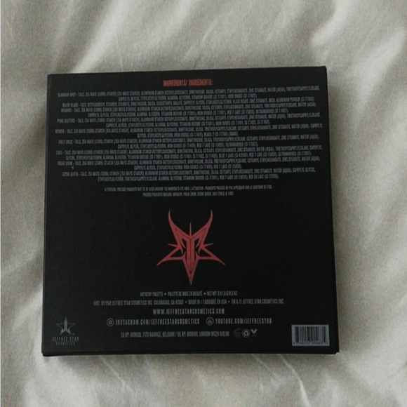 BRANDNEW with box Jeffree Star Cosmetics Weirdo Palette. 🌟 - Picture 4 of 4